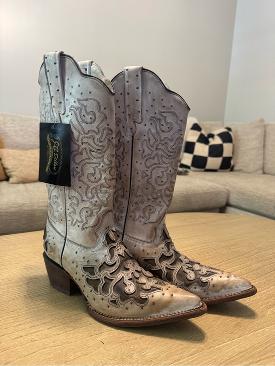 J.B. Dillon Shoes - J.B. Dillon Women's Embroidered Western Boots
